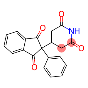 4-(1,3-Dioxo-2-phenylindan-2-yl)-2,6-piperidinedione