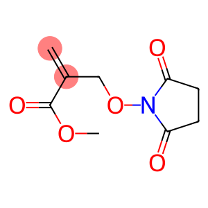 2-[(2,5-Dioxo-1-pyrrolidinyl)oxymethyl]acrylic acid methyl ester