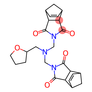 4-{[[(3,5-dioxo-4-azatricyclo[5.2.1.0~2,6~]dec-8-en-4-yl)methyl](tetrahydrofuran-2-ylmethyl)amino]methyl}-4-azatricyclo[5.2.1.0~2,6~]dec-8-ene-3,5-dione