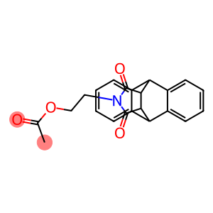 2-(16,18-dioxo-17-azapentacyclo[6.6.5.0~2,7~.0~9,14~.0~15,19~]nonadeca-2,4,6,9,11,13-hexaen-17-yl)ethyl acetate