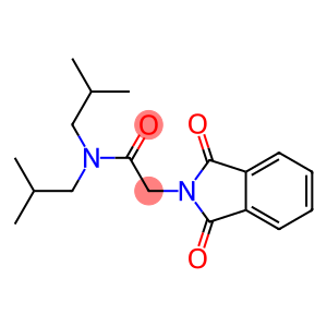 2-(1,3-dioxo-1,3-dihydro-2H-isoindol-2-yl)-N,N-diisobutylacetamide