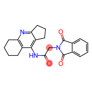 2-(1,3-dioxo-1,3-dihydro-2H-isoindol-2-yl)-N-(2,3,5,6,7,8-hexahydro-1H-cyclopenta[b]quinolin-9-yl)acetamide