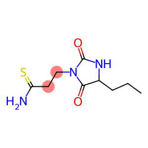 3-(2,5-dioxo-4-propylimidazolidin-1-yl)propanethioamide