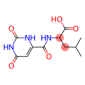 2-{[(2,6-dioxo-1,2,3,6-tetrahydropyrimidin-4-yl)carbonyl]amino}-4-methylpentanoic acid