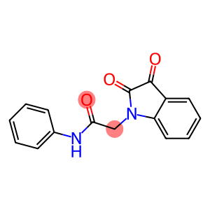 2-(2,3-dioxo-2,3-dihydro-1H-indol-1-yl)-N-phenylacetamide