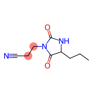 3-(2,5-dioxo-4-propylimidazolidin-1-yl)propanenitrile