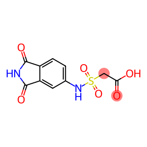 2-[(1,3-dioxo-2,3-dihydro-1H-isoindol-5-yl)sulfamoyl]acetic acid