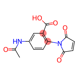 2-(2,5-dioxo-2,5-dihydro-1H-pyrrol-1-yl)-5-acetamidobenzoic acid