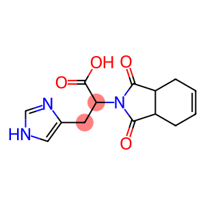 2-(1,3-dioxo-1,3,3a,4,7,7a-hexahydro-2H-isoindol-2-yl)-3-(1H-imidazol-4-yl)propanoic acid