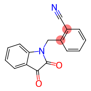 2-[(2,3-dioxo-2,3-dihydro-1H-indol-1-yl)methyl]benzonitrile