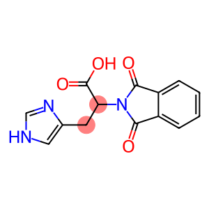 2-(1,3-dioxo-2,3-dihydro-1H-isoindol-2-yl)-3-(1H-imidazol-4-yl)propanoic acid