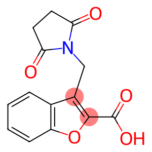 3-[(2,5-dioxopyrrolidin-1-yl)methyl]-1-benzofuran-2-carboxylic acid