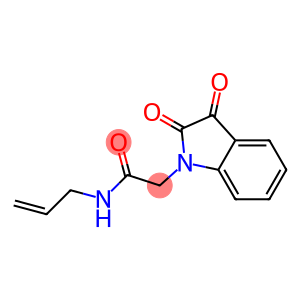 2-(2,3-dioxo-2,3-dihydro-1H-indol-1-yl)-N-(prop-2-en-1-yl)acetamide