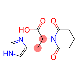 2-(2,6-dioxopiperidin-1-yl)-3-(1H-imidazol-4-yl)propanoic acid