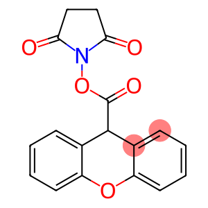 2,5-dioxotetrahydro-1H-pyrrol-1-yl 9H-xanthene-9-carboxylate