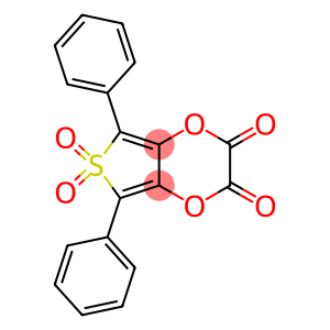 6,6-DIOXO-5,7-DIPHENYL-6H-6-LAMBDA6-THIENO[3,4-B][1,4]DIOXINE-2,3-DIONE