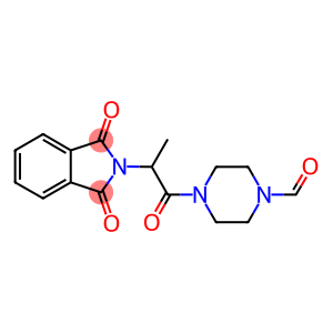 4-[2-(1,3-DIOXO-1,3-DIHYDRO-2H-ISOINDOL-2-YL)PROPANOYL]-1-PIPERAZINECARBALDEHYDE