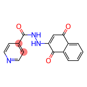 2'-(1,4-DIOXO-1,4-DIHYDRO-2-NAPHTHYL)ISONICOTINOHYDRAZIDE