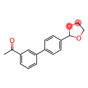 1-[4'-(1,3-DIOXOLAN-2-YL)[1,1'-BIPHENYL]-3-YL]ETHANONE