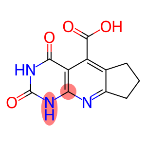 2,4-DIOXO-2,3,4,6,7,8-HEXAHYDRO-1H-CYCLOPENTA[5,6]PYRIDO[2,3-D]PYRIMIDINE-5-CARBOXYLIC ACID