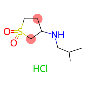 (1,1-DIOXO-TETRAHYDRO-1LAMBDA6-THIOPHEN-3-YL)-ISOBUTYL-AMINE HYDROCHLORIDE