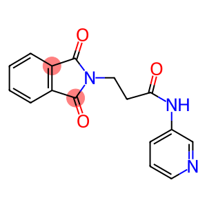 3-(1,3-DIOXO-1,3-DIHYDRO-2H-ISOINDOL-2-YL)-N-PYRIDIN-3-YLPROPANAMIDE