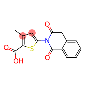 5-(1,3-dioxo-1,2,3,4-tetrahydroisoquinolin-2-yl)-3-methylthiophene-2-carboxylic acid