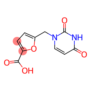 5-[(2,4-dioxo-1,2,3,4-tetrahydropyrimidin-1-yl)methyl]furan-2-carboxylic acid