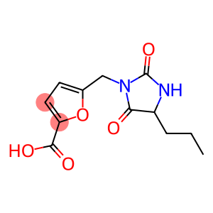 5-[(2,5-dioxo-4-propylimidazolidin-1-yl)methyl]furan-2-carboxylic acid