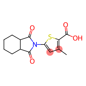 5-(1,3-dioxooctahydro-2H-isoindol-2-yl)-3-methylthiophene-2-carboxylic acid