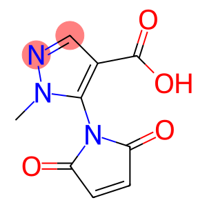 5-(2,5-dioxo-2,5-dihydro-1H-pyrrol-1-yl)-1-methyl-1H-pyrazole-4-carboxylic acid