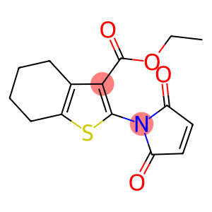 2-(2,5-DIOXO-2,5-DIHYDRO-PYRROL-1-YL)-4,5,6,7-TETRAHYDRO-BENZO[B]THIOPHENE-3-CARBOXYLIC ACID ETHYL ESTER