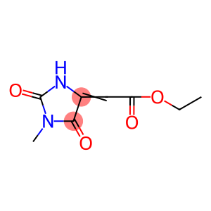 2,5-Dioxo-4-(2-ethoxy-2-oxoethylidene)-1-methylimidazoline, 5-(2-Ethoxy-2-oxoethylidene)-3-methylimidazolidine-2,4-dione, 5-(2-Ethoxy-2-oxoethylidene)-1-methylhydantoin