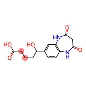 5-(2,4-dioxo-2,3,4,5-tetrahydro-1H-1,5-benzodiazepin-7-yl)-5-hydroxypentanoic acid