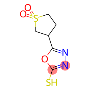 5-(1,1-DIOXIDOTETRAHYDROTHIEN-3-YL)-1,3,4-OXADIAZOLE-2-THIOL