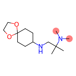 (1-{1,4-dioxaspiro[4.5]decan-8-ylamino}-2-methylpropan-2-yl)dimethylamine