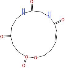 DIOXA-8,11-DIAZACYCLOHEXADEC-13-ENE-2,5,9,12-TETRONE