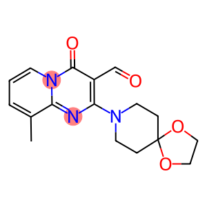 2-(1,4-DIOXA-8-AZA-SPIRO[4.5]DEC-8-YL)-9-METHYL-4-OXO-4H-PYRIDO[1,2-A]PYRIMIDINE-3-CARBALDEHYDE