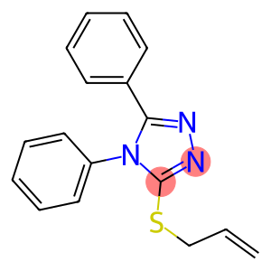 4,5-Diphenyl-3-[allylthio]-4H-1,2,4-triazole