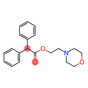 2,2-Diphenylacetic acid 2-morpholinoethyl ester