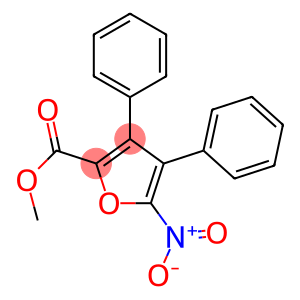 3,4-Diphenyl-5-nitro-2-furancarboxylic acid methyl ester