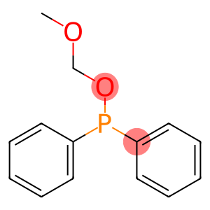 Diphenylphosphinous acid methoxymethyl ester