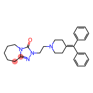 2-[2-[4-(Diphenylmethylene)-1-piperidinyl]ethyl]-6,7,8,9-tetrahydro-5H-1,2,4-triazolo[4,3-a]azepin-3(2H)-one