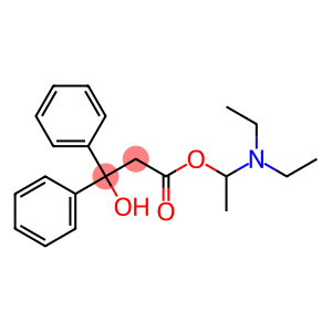 3,3-Diphenyl-3-hydroxypropionic acid 1-(diethylamino)ethyl ester