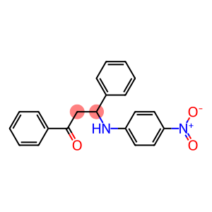 1,3-Diphenyl-3-(4-nitrophenylamino)-1-propanone