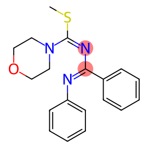 1,2-Diphenyl-4-morpholino-4-(methylthio)-1,3-diaza-1,3-butadiene