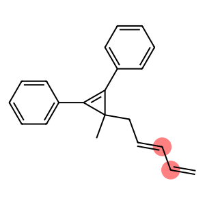 5-(2,3-Diphenyl-1-methyl-2-cyclopropen-1-yl)-1,3-pentadiene