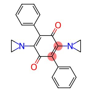 3,6-Diphenyl-2,5-di(1-aziridinyl)-p-benzoquinone