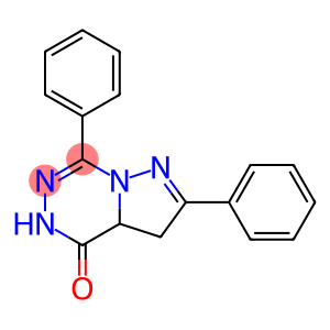 2,7-Diphenyl-3,3a-dihydropyrazolo[1,5-d][1,2,4]triazin-4(5H)-one