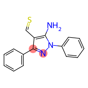 1,3-Diphenyl-5-amino-1H-pyrazole-4-carbothialdehyde